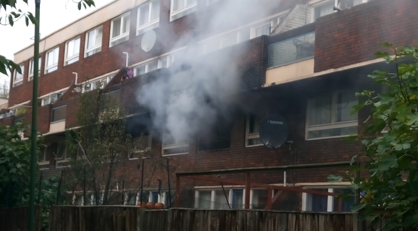 Bemerton Estate Fire