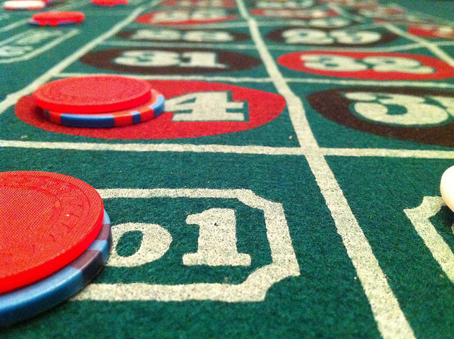 Roulete: must use credit Frank Heinz