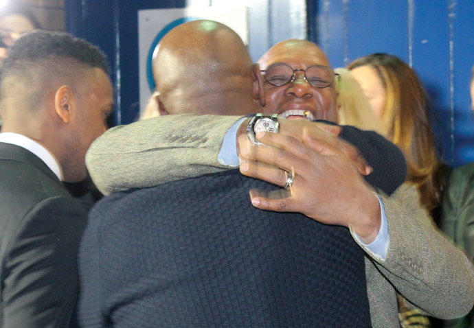 Arsenal’s 1989 legends turn out for movie Arsenal footballers_9131