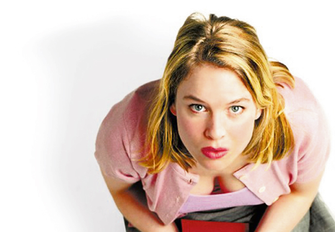 Bridget Jones cutout