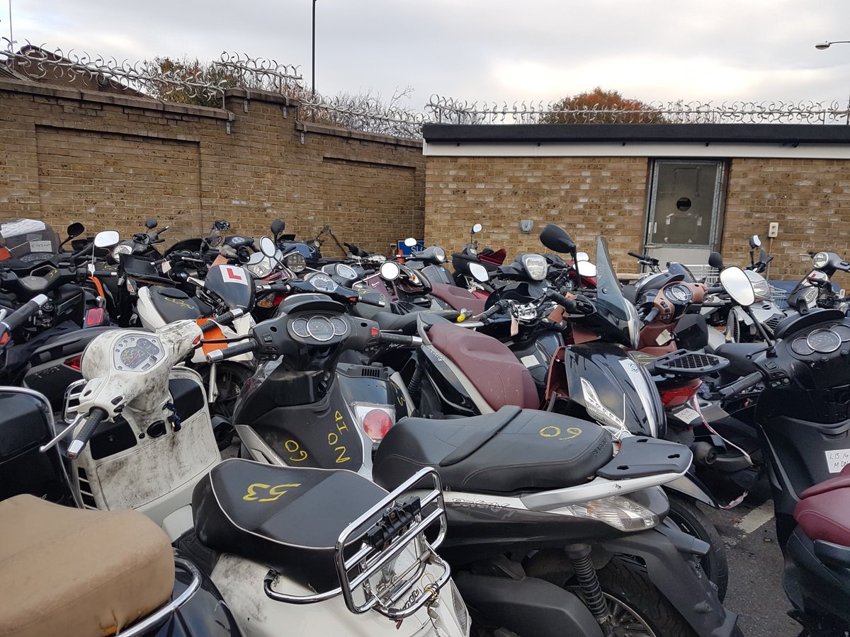 Stolen mopeds