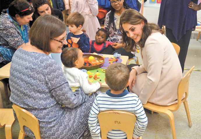Duchess of Cambridge at Family Action_Holloway_credit kensington palace