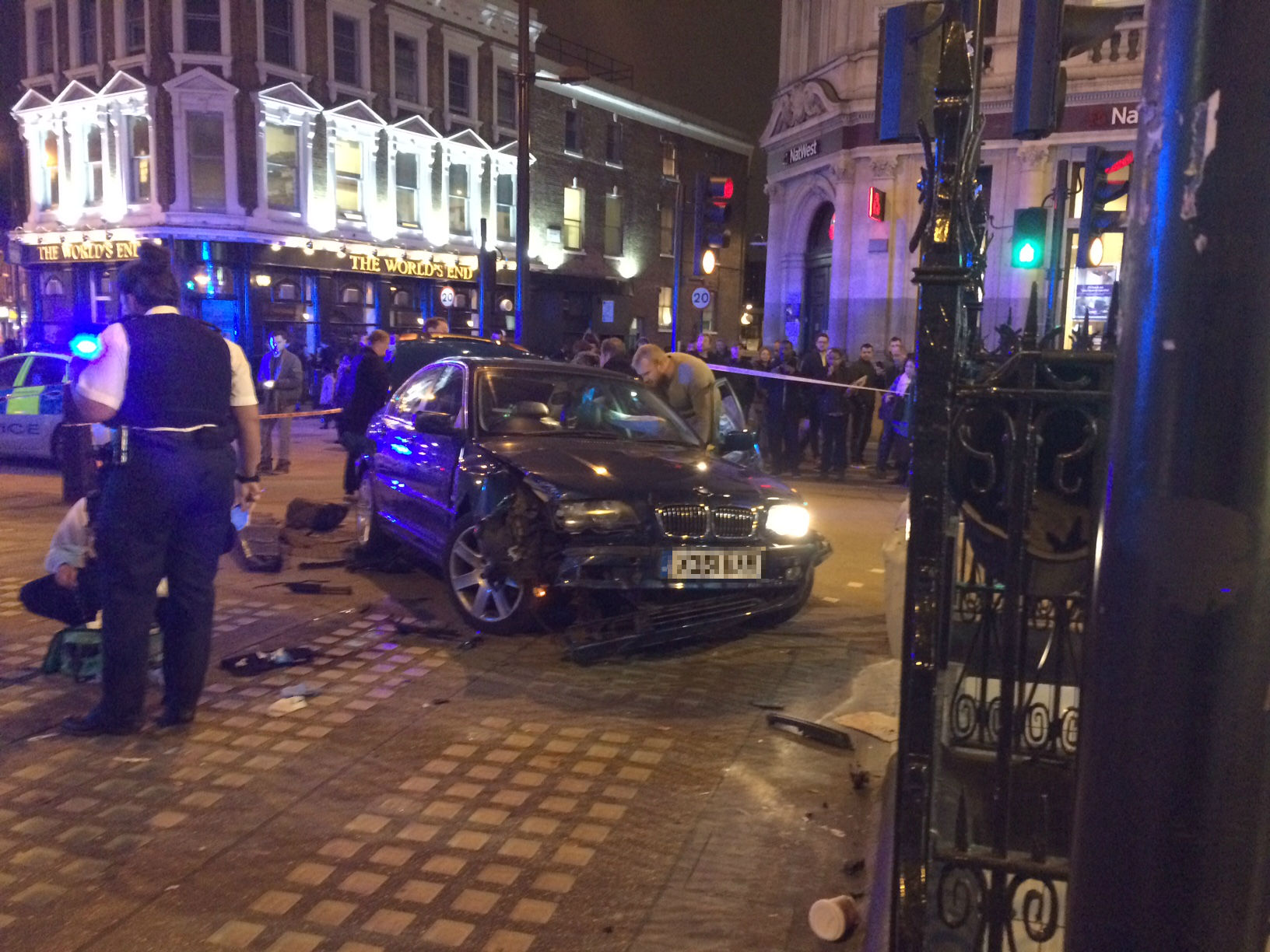 Car crashes into pedestrian in Camden Town while being chased by police ...