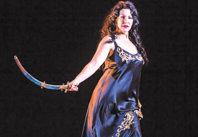 Joyce DiDonato in Semiramide at Royal Opera House. Photo- Tristram Kenton