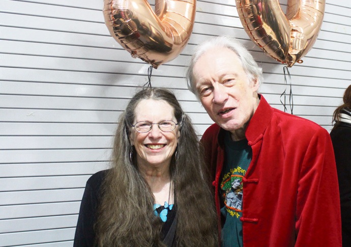 Stars who ‘owe a great deal to Anna’ Anna Scher and Charles Verrall