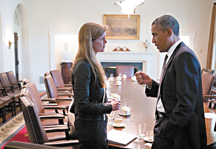 Dan Carrier’s movies news: The Final Year; True Romance; Tufnell Park Film Club UN Ambassador Samantha Power and Barack Obama in The Final Year