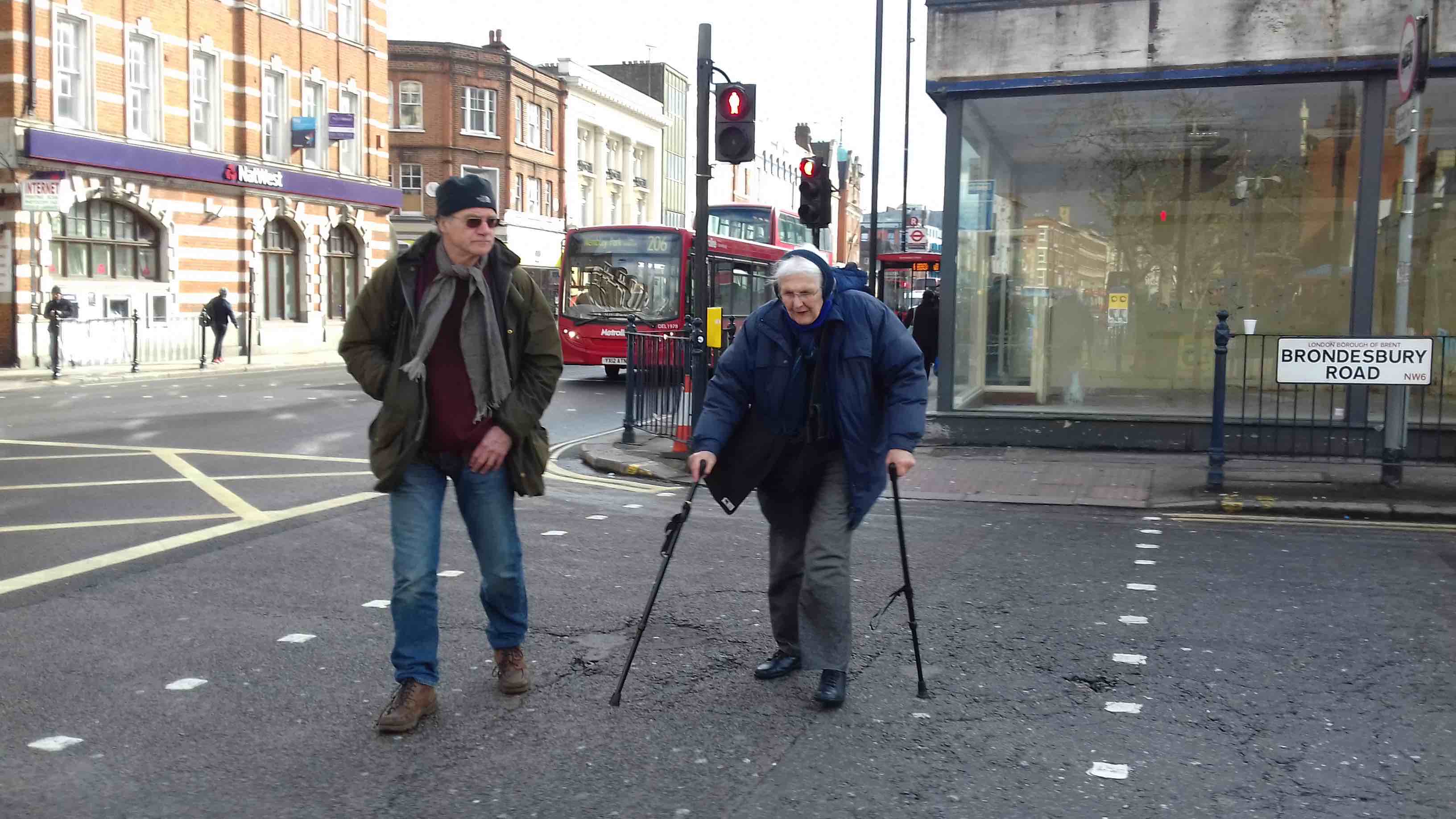 Calls to increase pelican crossing times after pensioner dies in Kilburn High Road collision Margaret Gibbs Kilburn High Road