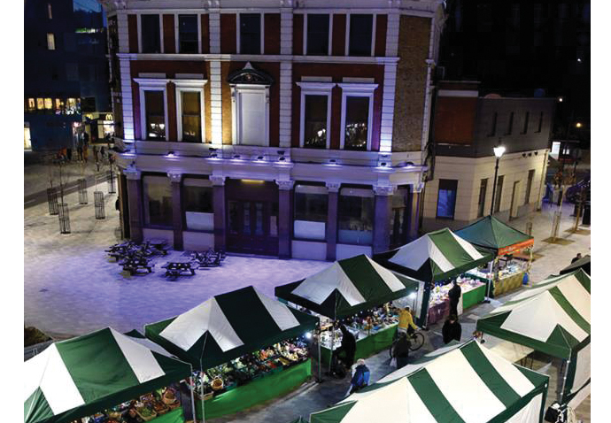 Plans for market in new Archway pedestrian area Archway market