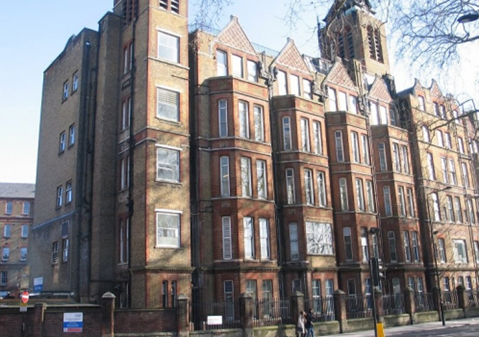 Patients moved away from King’s Cross towers St Pancras Hospital exterior