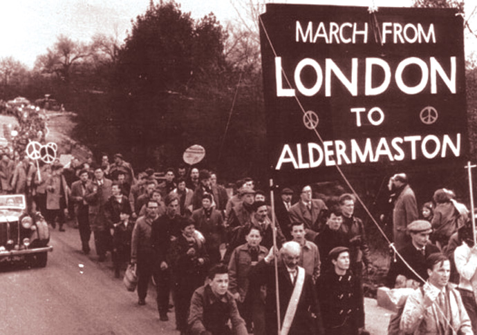 Aldermaston march 1958