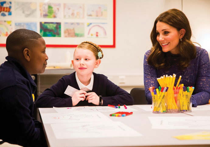 Duchess of Cambridge opens mental health charity’s new HQ Duchess of Cambridge 2