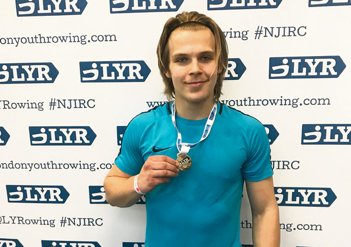 Rower Edwin is good as gold Edwin Zaimovic cutout 2