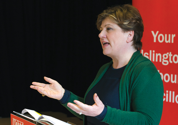Thornberry goads the PM: Take a walk, call an election Emily Thornberry