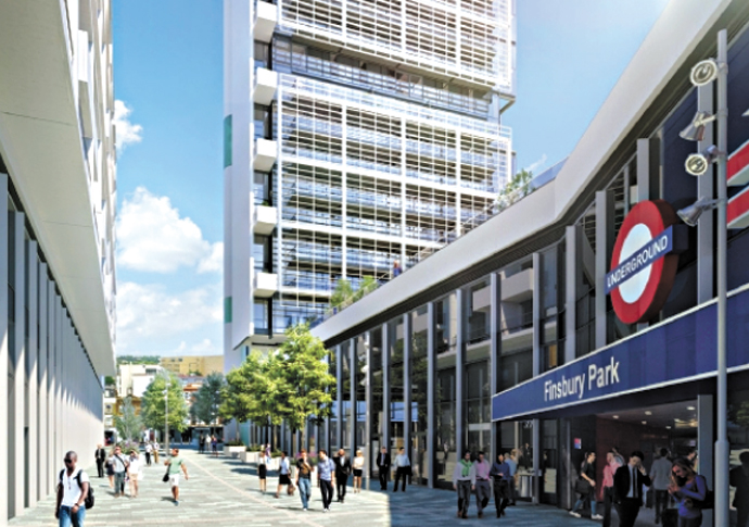 ‘It’s a slap in the face’ say residents as luxury Finsbury Park flats advertised in Hong Kong Fonthill Road_City North development