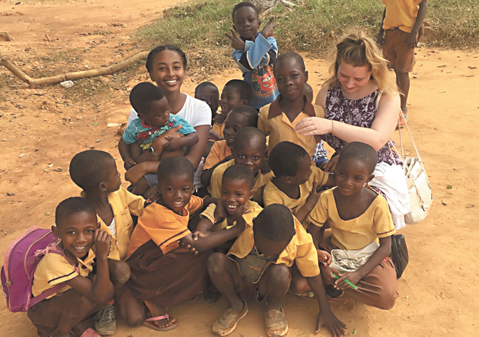 Our Neighbours_Feven Mezghbe with children