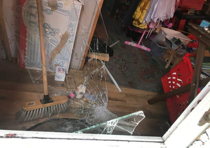 Archway charity toy shop is target of linked burglaries broken glass