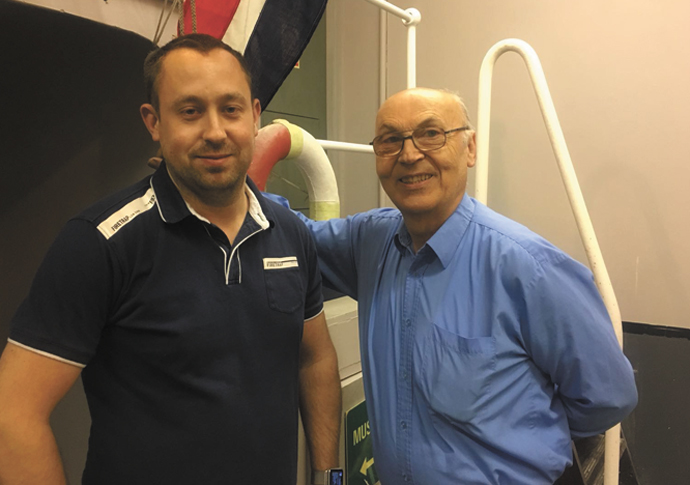 Sea cadets set course for Canonbury Road HQ’s reopening Andrew and Derick Vellosa at Sea Cadets centre