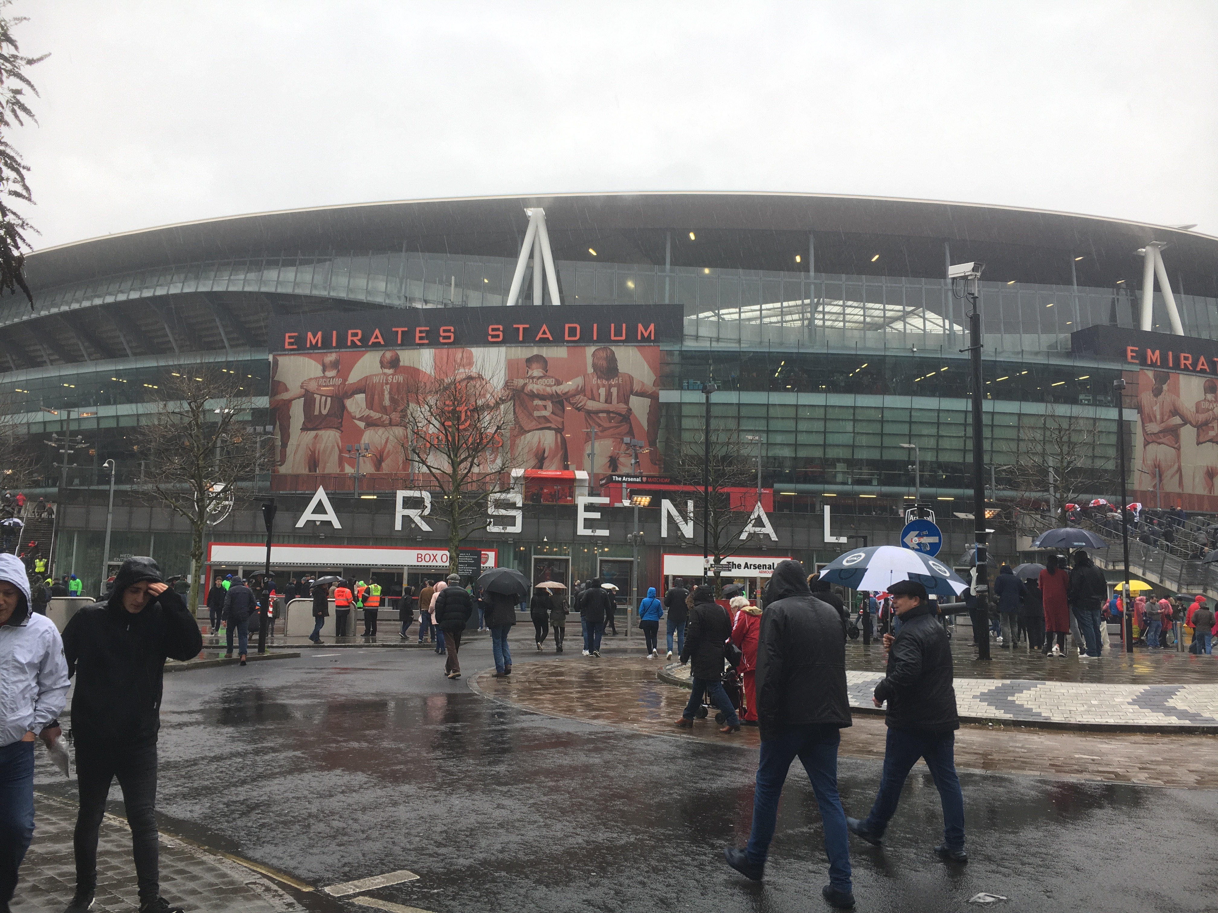 Zero per cent of personality Emirates Arsenal