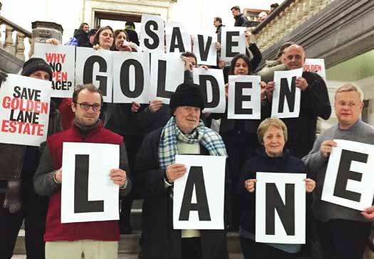 Golden Lane school will squeeze out social housing Golden Lane residents