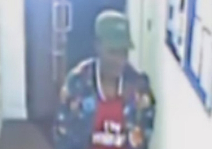 Lift assault suspect_CCTV
