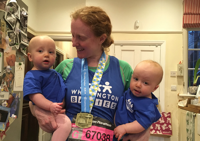 Marathon mum’s on the run for the Whittington Ruth Kiang image8