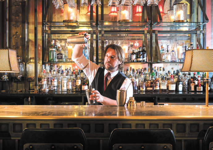 Dav Eames at George's Bar