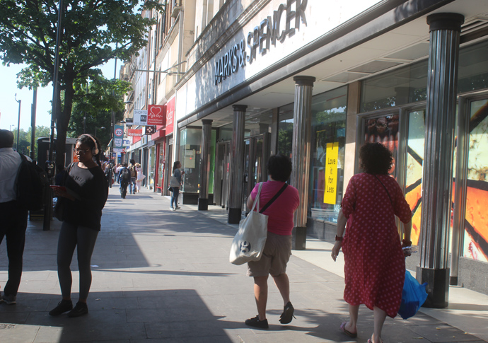Corbyn meeting fails to save Holloway Road M&S store Holloway Road marks and spencer IMG_4288