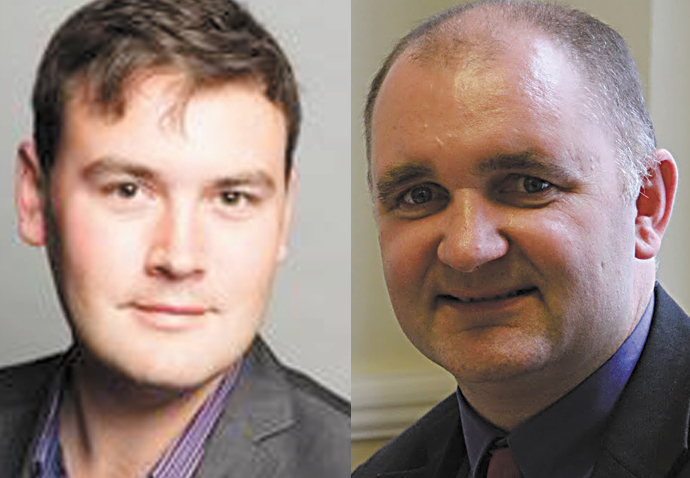 Joe Caluori and Greg Foxsmith