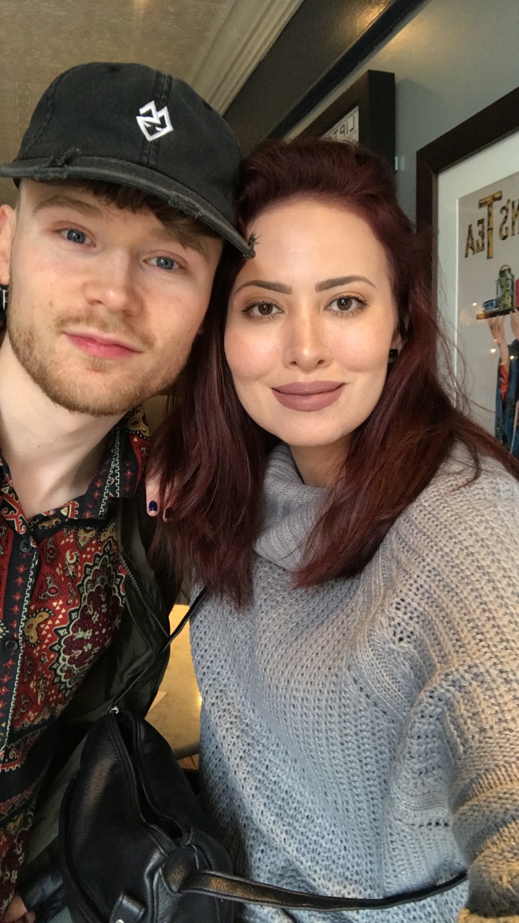 Fiancée’s moving tribute to hip-hop artist who died after fall from flat Dean Laskowski with fiancee Brena Seree Schriber