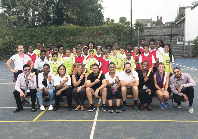 Tough lesson? Teachers are good sports in win over pupils City of London Academy Highgate Hill