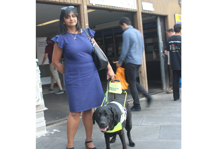 Visually impaired woman shoved onto Highbury and Islington station escalator Deborah Persaud