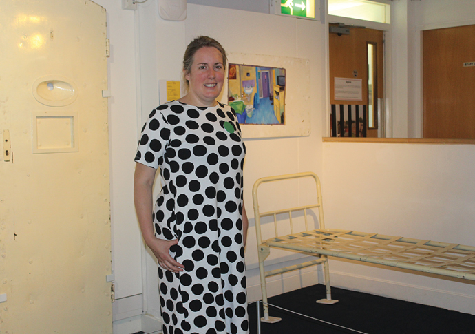 Holloway Prison exhibition Curator Roz Currie