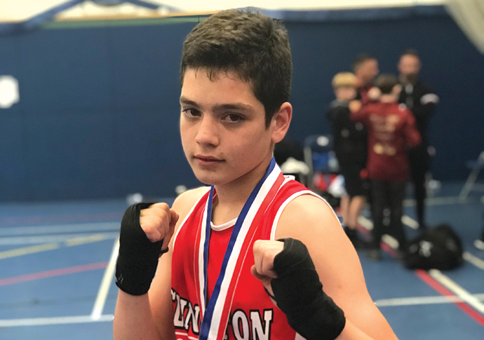 Junior boxers end season on a high Lewis Whelan-Barone