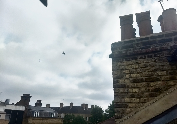 Anger over Trump’s noisy ‘heliplanes’ that shook Islington homes Trump planes IMG_20180713_085232935_HDR