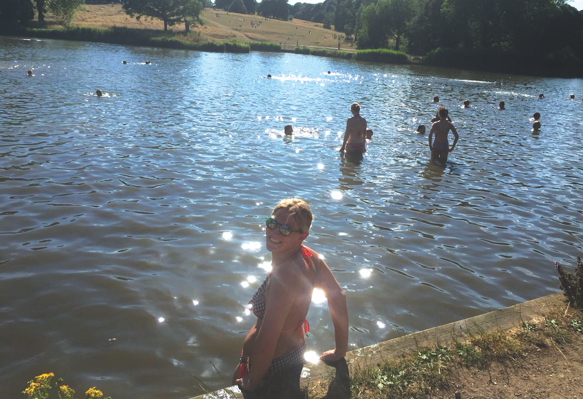 swimmers warning hampstead heath