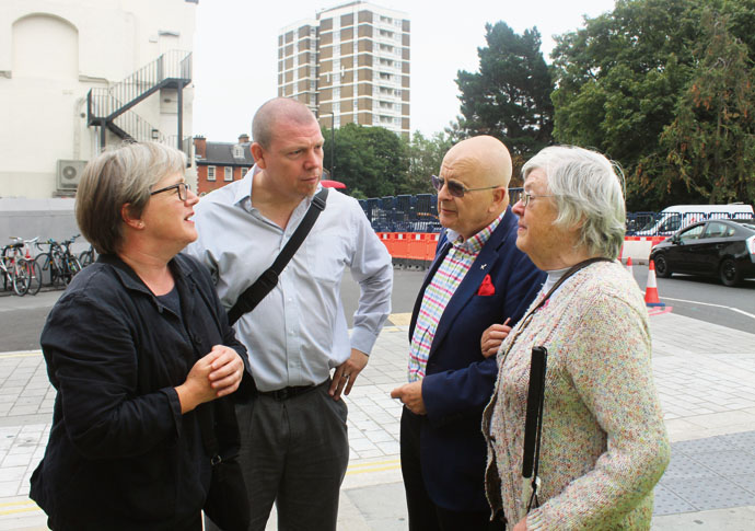 Highbury Corner pedestrian crossing ‘will return’ pledge Caroline Russell IMG_1226