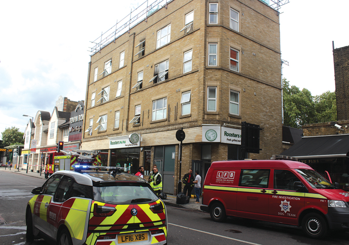 Vape, don’t smoke, warn Brigade after fire at flat Finsbury Park flat fire