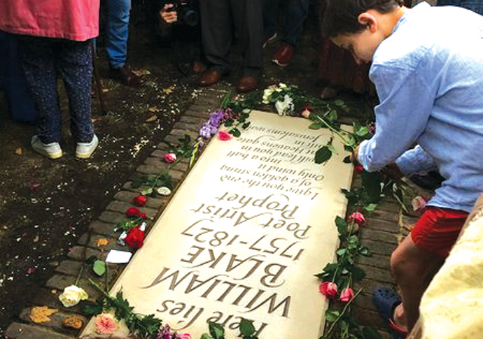 William Blake grave