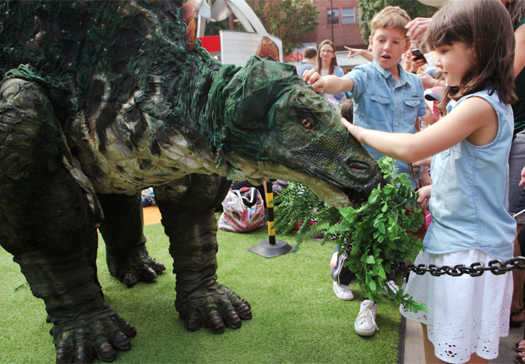Tiny is making a big move to Wednesday August 15th! tiny dinosaur