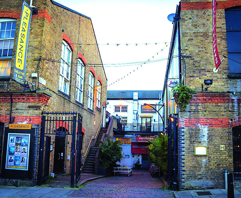 Theatre grant supports young people from Islington estate into acting 08-Pleasance Exterior credit Barnaby Chadwick