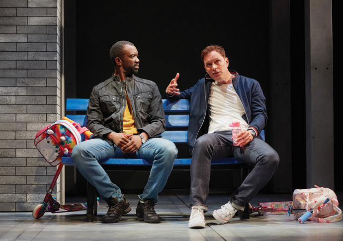 Review: Holy Sh!t, at Kiln Theatre Daon BroniDaniel Lapaine Photo by Mark Douet