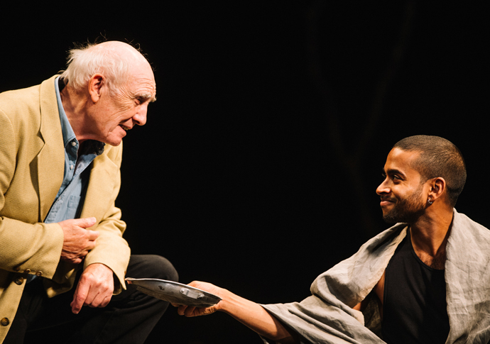 Review: The Prisoner at the National Theatre Donald Sumpter and Hiran Abeysekera in The Prisoner © Ryan Buchanan
