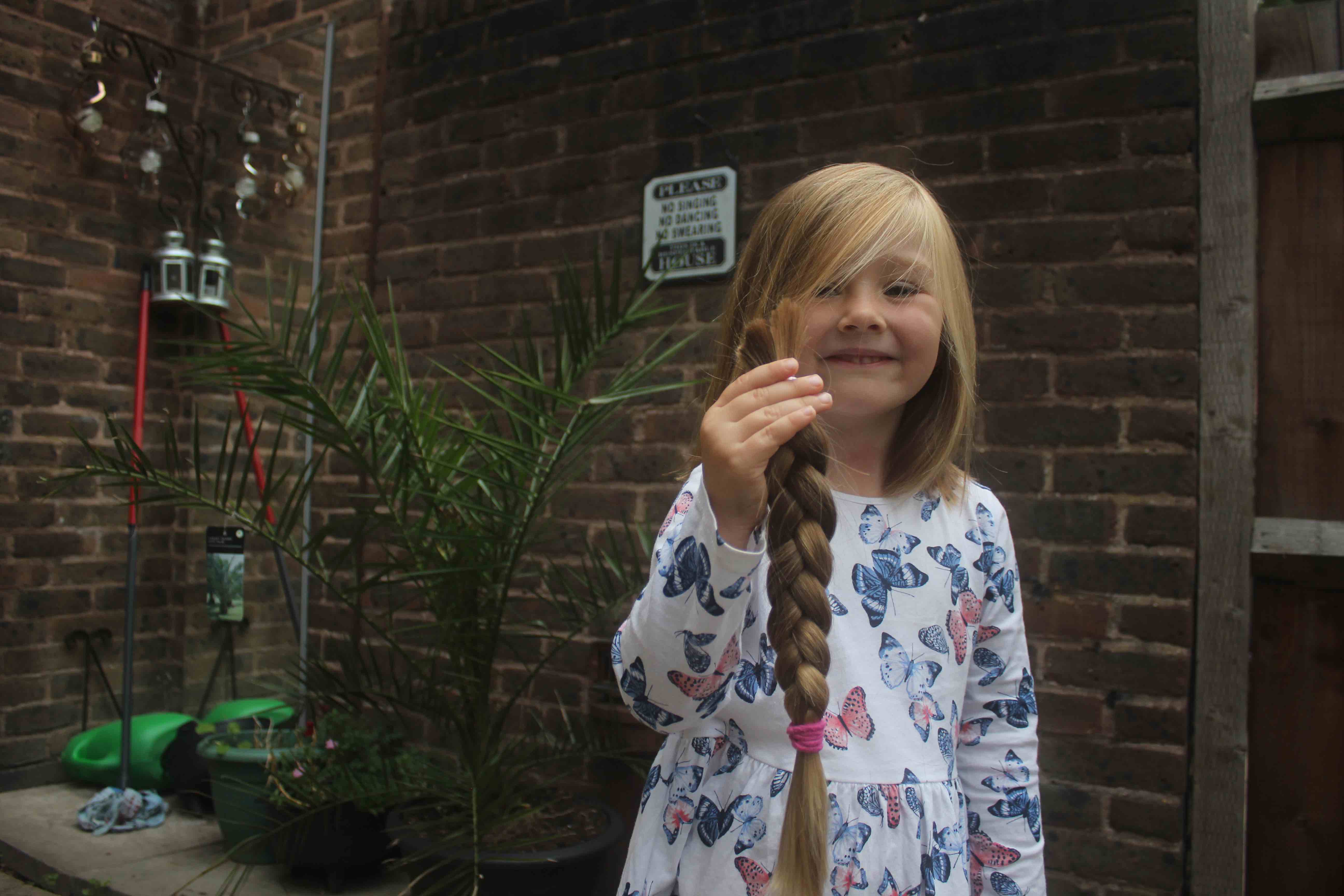 Four-year-old Tufnell Park girl donates 13 inches of her hair to charity Laura-Jean Hand Islington