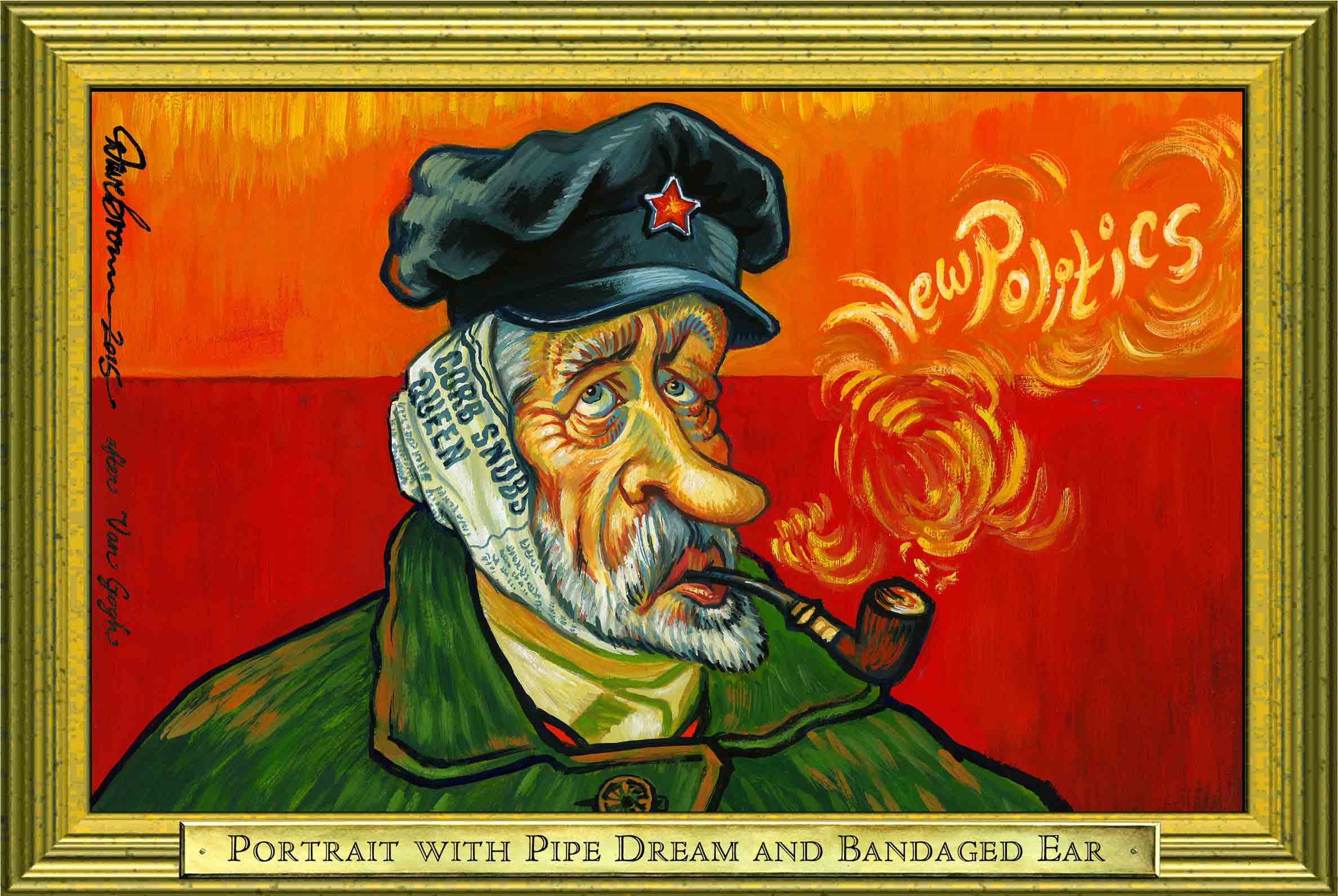 ‘Disrespectful’ cartoons go on display at Charing Cross Library corbyn