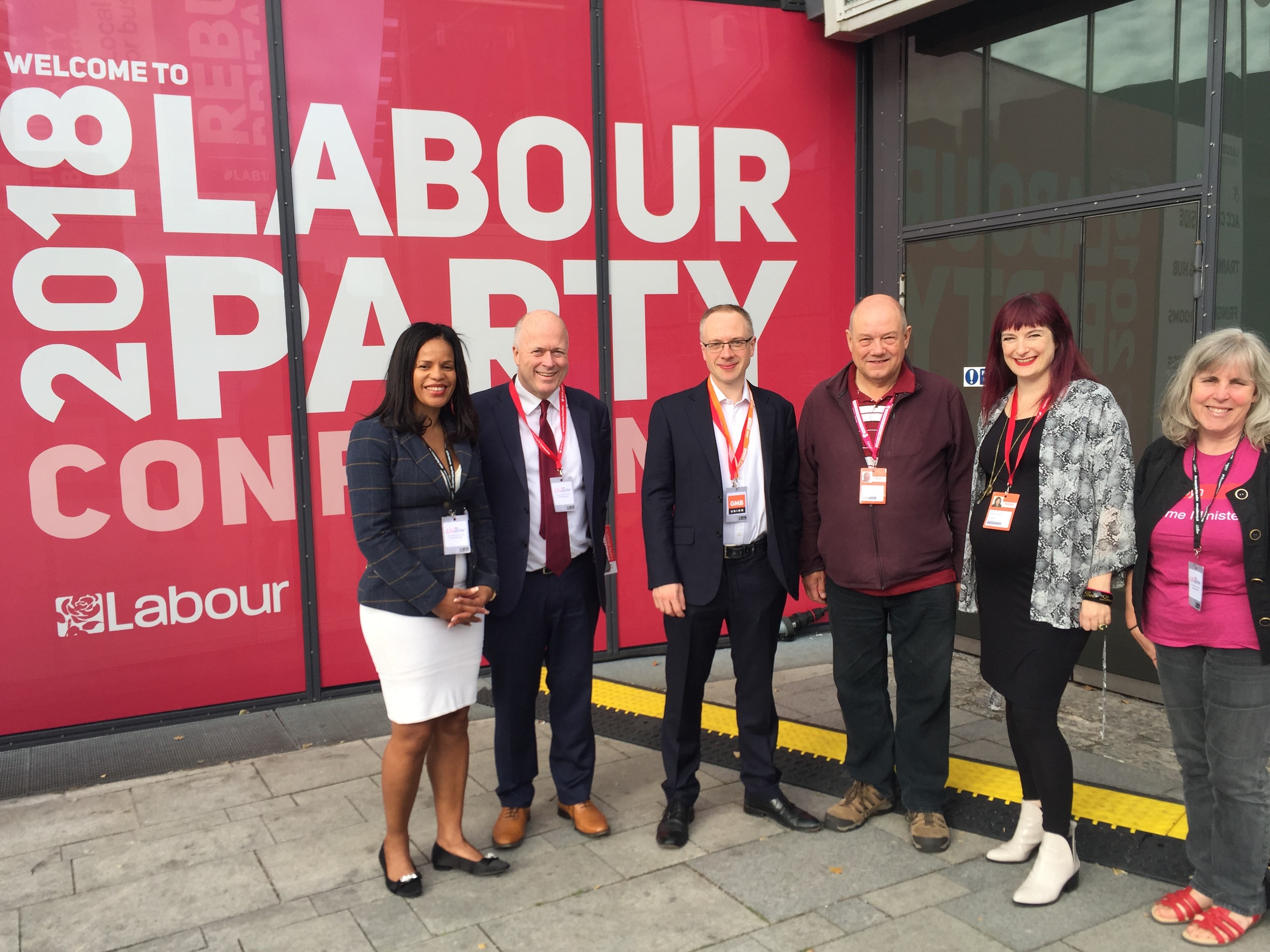 Cllrs at Conference 2018