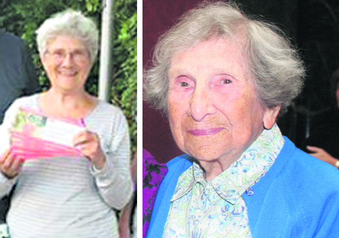 Margie, her mother and a garden of rest Margie Dolan and her mother Hetty Bower