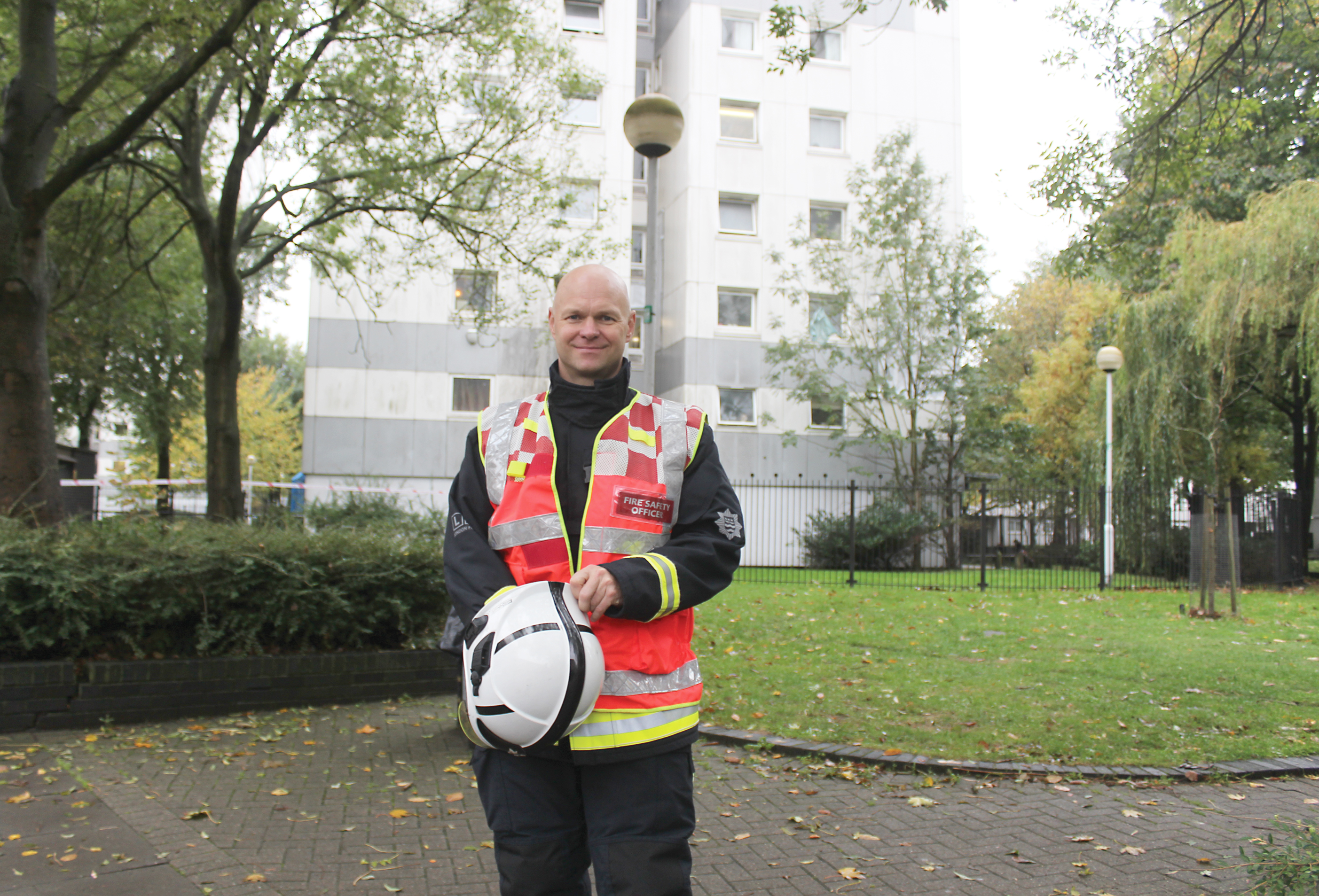 Senior fire safety officer Neil Guyett