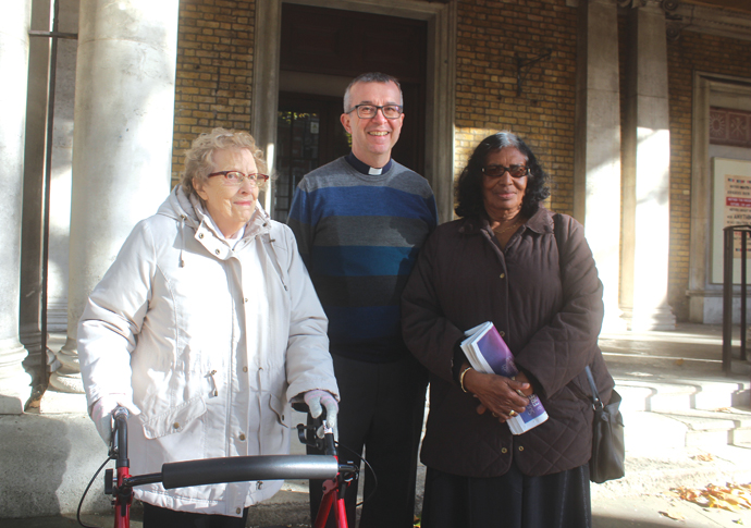 Departing Upper Street vicar: Keep church doors open Simon Harvey Barbara Quantrill and Sylvine Wilkinson