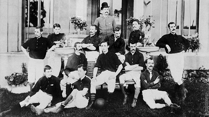 Unmarked grave revealed as last resting place of Arsenal founder Arsenal_1888_squad_photo