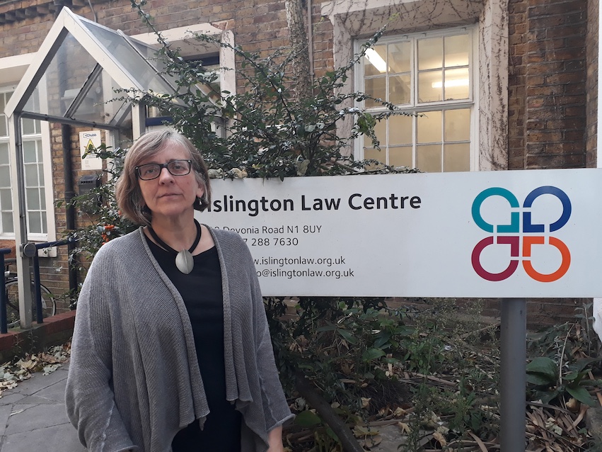Islington Law Centre calls for legal aid to help Universal Credit claimants Ruth Hayes